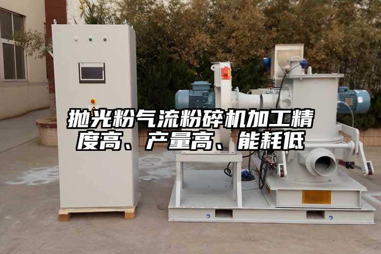 拋光粉氣流粉碎機(jī)加工精度高、產(chǎn)量高、能耗低