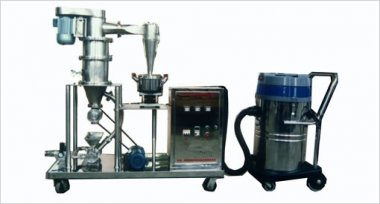 氣流粉碎機(jī)在高速氣流的作用下利用物料獲得巨大的動能。